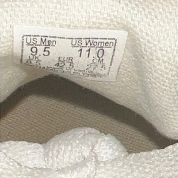 Vans Classic Black Canvas Sneakers with White Accents - Picture 4 of 5